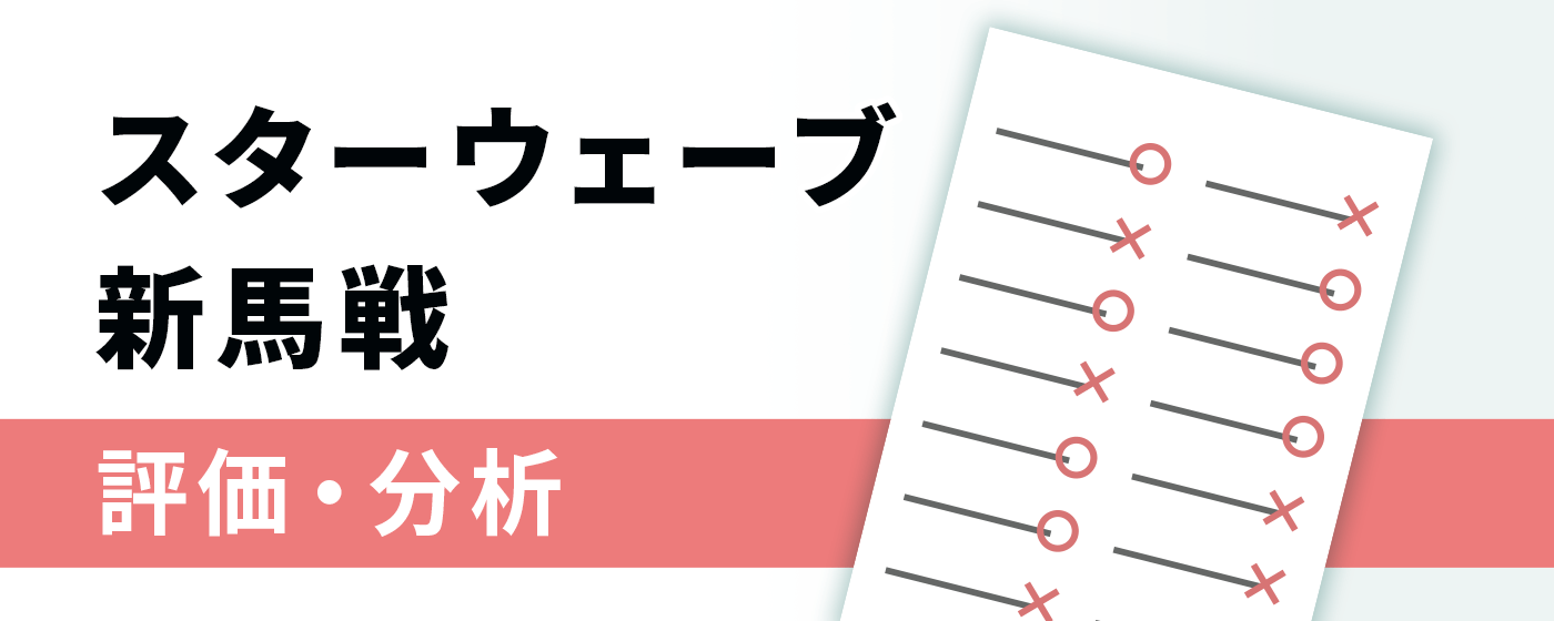 スターウェーブ 新馬戦