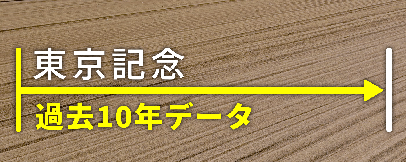 東京記念 過去10年データ