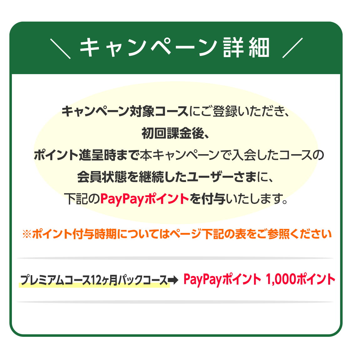 プレミアムコース再入会